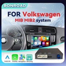 VW MIB MIB2 Wireless CarPlay Android Auto Module Bonroad Golf 7 Polo Seat Retro
