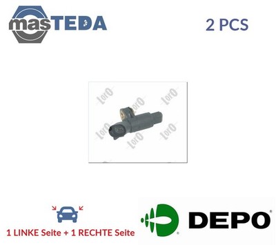 120-02-034 ABS SENSOR DREHZAHLFÜHLER VORNE LORO 2PCS FÜR AUDI TT,A3,8L1,8N3