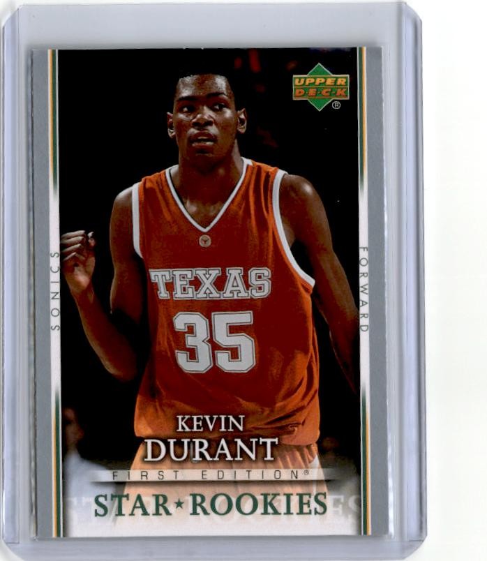 2007-08 Upper Deck First Edition #202 Kevin Durant RC Seattle SuperSonics Rookie