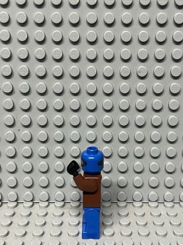 Lego Marvel Captain America Minifigur mit Pelz Bomber Mantel und Brille - Bild 2 von 4