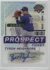 2024 Prospect Edition Mojo Prizm Signatures 5/25 Tyson Neighbors #65 Auto 16wc