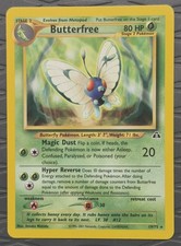 Butterfree 19/75 Rare Neo Discovery Unlimited Pokémon Card  on eBay