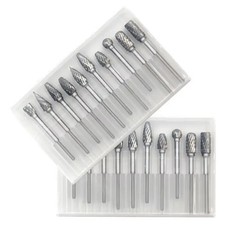 10pcs Tungsten Carbide Burr for Dremel Rotary Cutter Bits Wood Metal Engraving