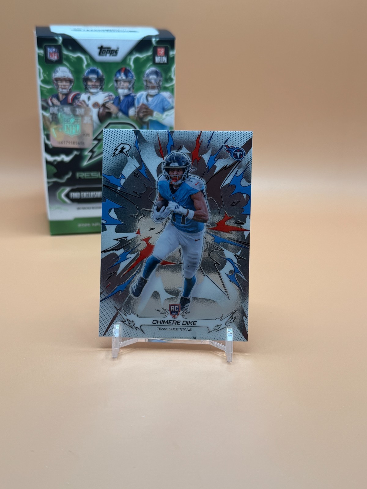 2025 Topps Resurgence - Chimere Dike - #197 - (RC) - Tennessee Titans