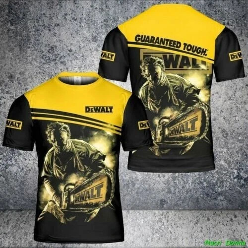 DEWALT Top Gift Men's T-Shirt 3D US Size S-5XL BT1671