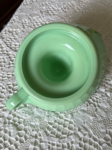 Jadeit Glas Jadit Küche AHLE Entsafter Landhaus Deko Milchglas - Bild 9 von 14