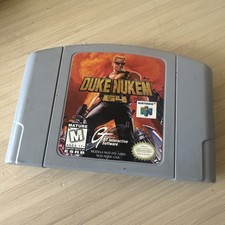 Duke Nukem 64 Game Cartridge For Nintendo 64 - Tested
