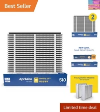 Genuine MERV 11 Replacement Filters 31x28x4 for Whole House Purifiers - 2 Pack