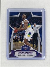 ZION WILLIAMSON /49 RC  2019 Chronicles Rookies & Stars Purple