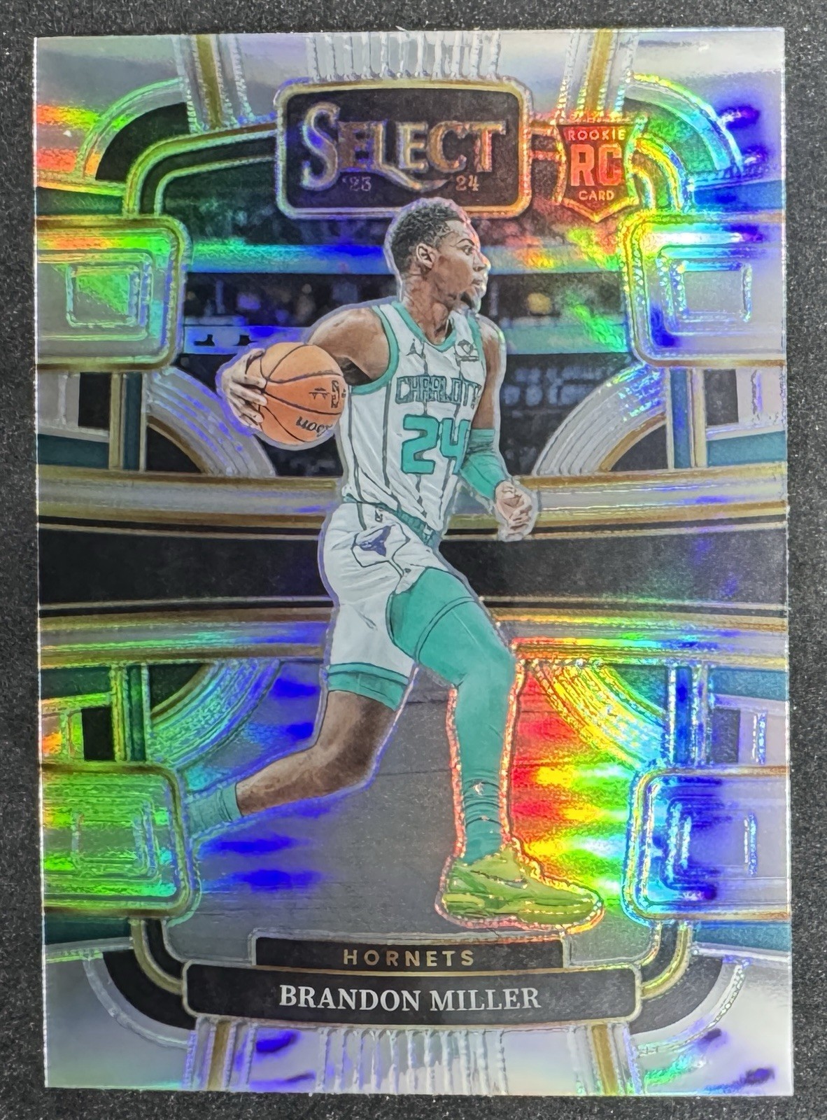 2023-24 Panini Select - Concourse Brandon Miller #80 Silver Prizm (RC)
