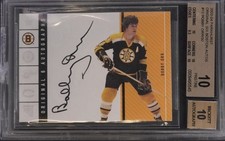 2003-04 Parkhurst Original Six 6 Autograph Subset  Auto Bobby Orr Lafleur more