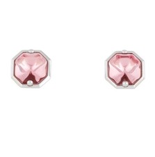 BACCARAT STERLING SILVER 925 FRENCH CRYSTAL L  ILLUSTRE STUD EARRINGS