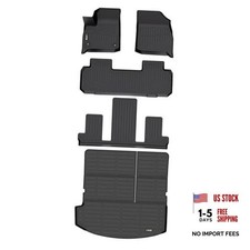 Floor Mats  Cargo Liner Set Fit for 2018 1 For Enclave 2018-2024 Full Set