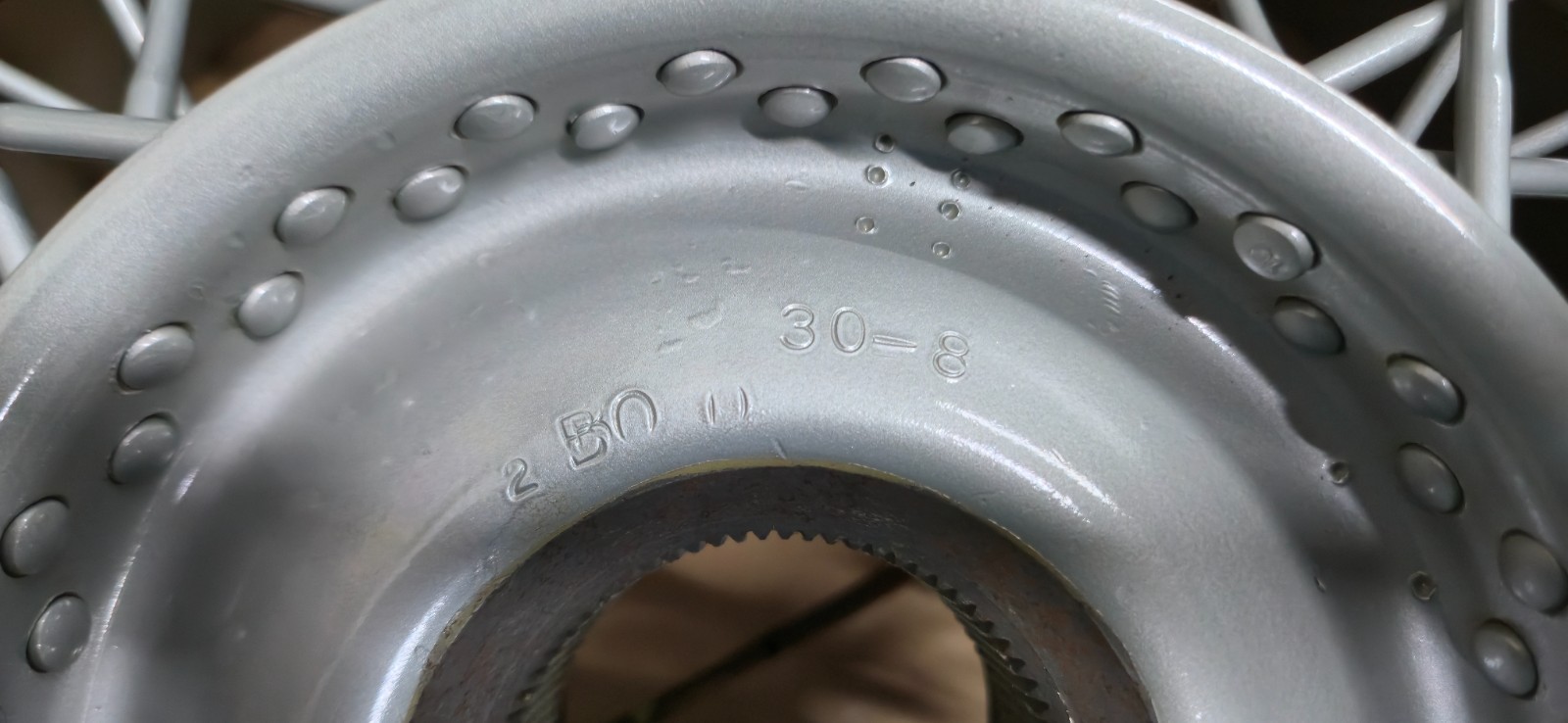 1962-1964 Ferrari 250 GTO RW3808 Borrani Wire Wheel