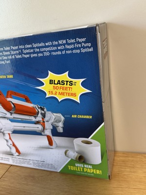 JAKKS Pacific社/トイレットペーパー ブラスター Jakks Toilet Paper Blasters 15030 Rapid-Fire Blaster Sheet