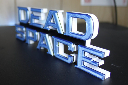 Dead Space 3D printed Logo Sign Wall Desk Shelf Art - Picture 3 of 4