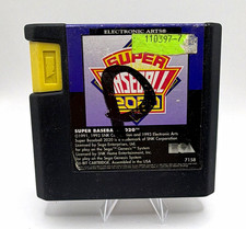Electronic Arts Super Baseball 2020 Sega Genesis Baseball Game Cartridge 1991