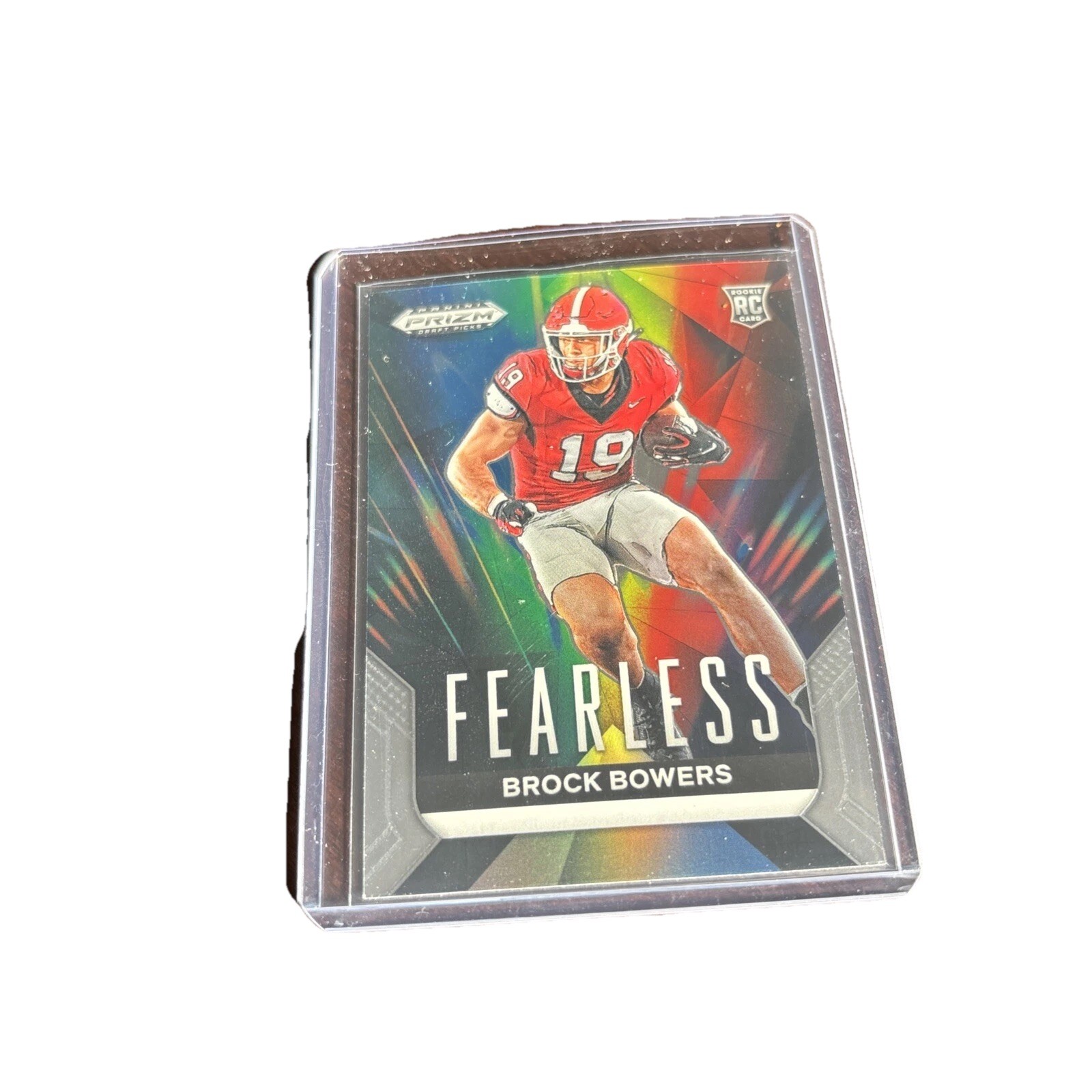 2024 Panini Prizm Draft Picks - Fearless #F-BB Brock Bowers (RC)