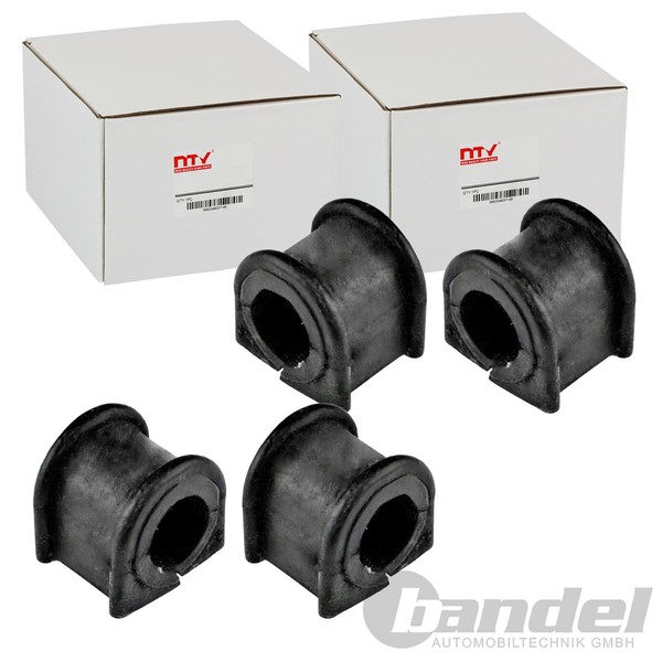 2X NTY Stabilager Buchse Hinten Beidseitig Passend FüR Fiat Freemont-image