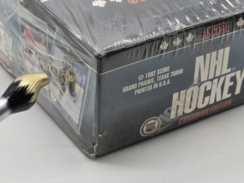1992-93 SCORE HOCKEY BILINGUAL Candian Edition New Factory Sealed RARE READ - Picture 10 of 15