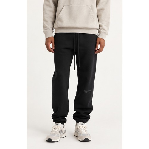 Fear of God, Fear of God Essentials Vintage Fleece Sweatpants Mens Medium Black Joggers NWT