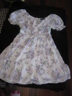 Kids Trixxi girl Lavender Flower Dress Size 7 XS