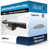 für Renault Master 12.1997-10.2003 Imiola HAK-POL AnhäNgerkupplung Starr AHK