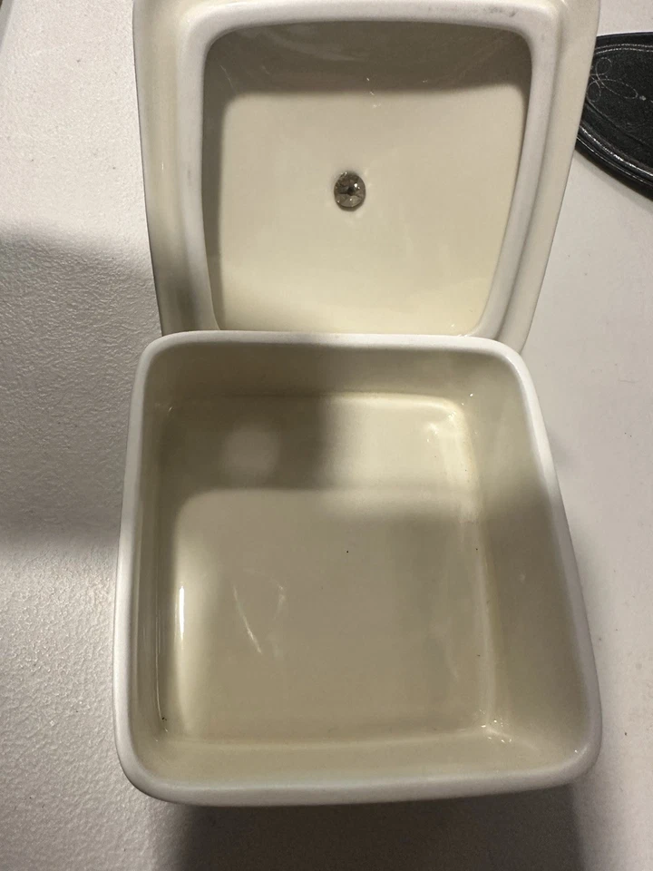 Caja de porcelana con joyas de cristal mariposa Jay Strongwater Lilliana Foto 3 de 4