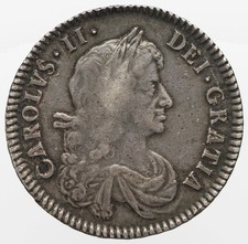 Charles ii Halfcrown 1671  S3366