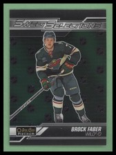2023-24 O-Pee-Chee Platinum Sweet Selections #SS-10 Brock Faber Minnesota Wild