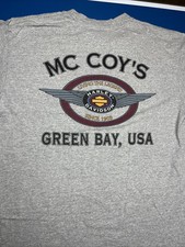 Green Bay 1997 1998 90s Shirt USA Made Harley Biker VTG 95th Anniversary XL