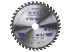 Image of Faithfull TCT Circular Saw Blade 230 x 30mm x 40T POS FAIZ23040