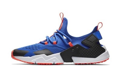 Nike Air Hurache Drift Blue Orange Men's Running Shoes Size 10 New Without Box