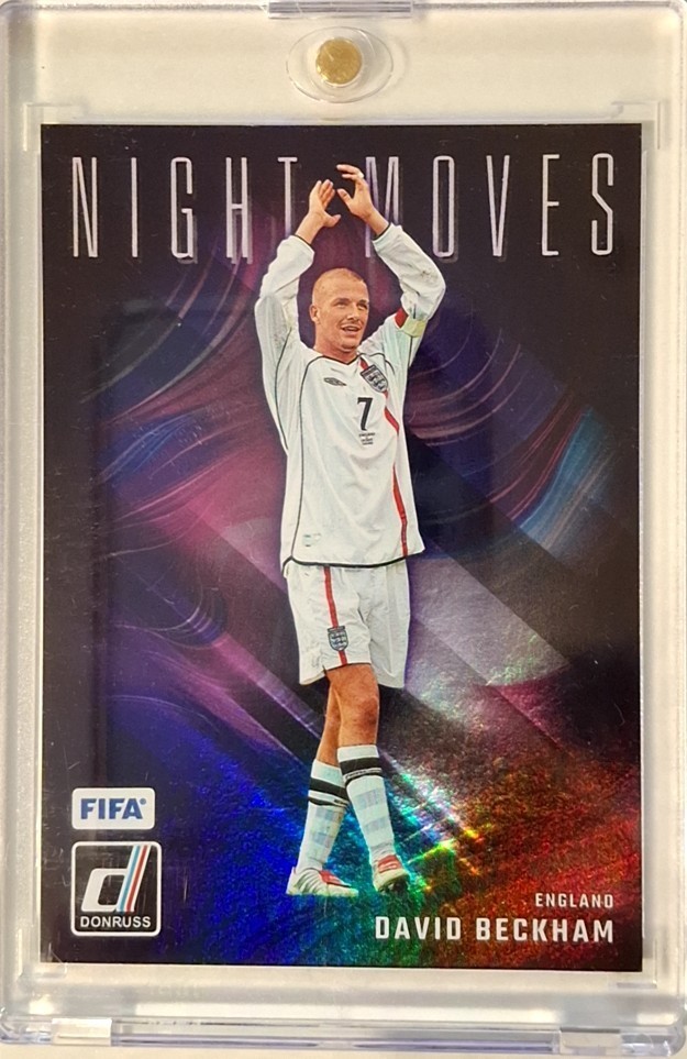 24-25 Panini Donruss Soccer - David Beckham Night Moves