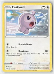 Castform 116/172 Brilliant Stars Common