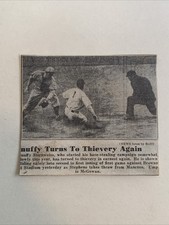 Snuffy Stirnweiss Vern Stephens Bill McGowan 1945 Sporting News Baseball 3X4