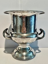 1940s-1960s Vtg FB Rogers Silver Plate Regency Style Champagne Wine Ice Bucket