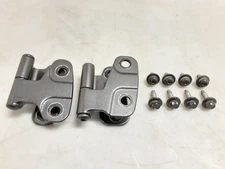 Jeep JL Wrangler OEM Windshield Hinges Pair Granite Crystal PAU 2018-2025 159165