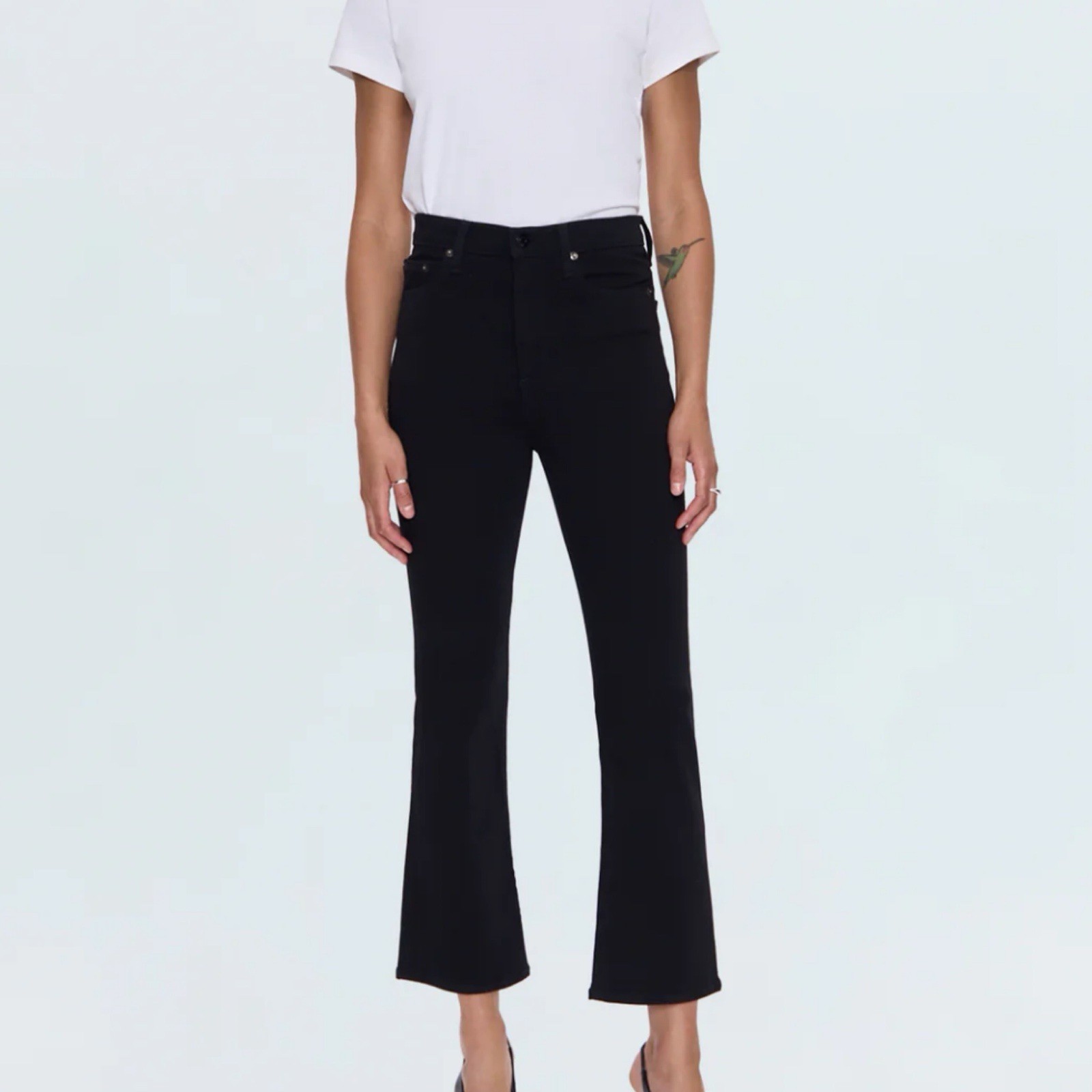 Pistola Lennon High Rise Crop Boot Jeans