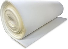 1/4 Thick Open Cell Upholstery Foam Padding 56 Wide by The Yard Soft