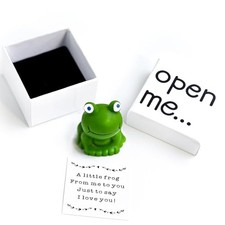 I Love You Gift, Frog Gift, Gift For Boyfriend, Gift For Girlfriend, Frog 
