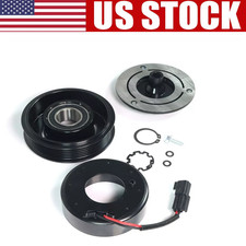 AC COMPRESSOR CLUTCH KIT COIL PULLEY PLATE For 2007 - 2010 FORD F-150 6CYL 4.2L