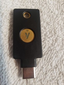 Yubico - YubiKey 5C NFC - Two-Factor authentication (2FA) Security Key Used