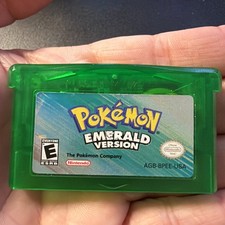 Nintendo Pok mon Emerald Version GBA Game, Authentic, Tested, Saves