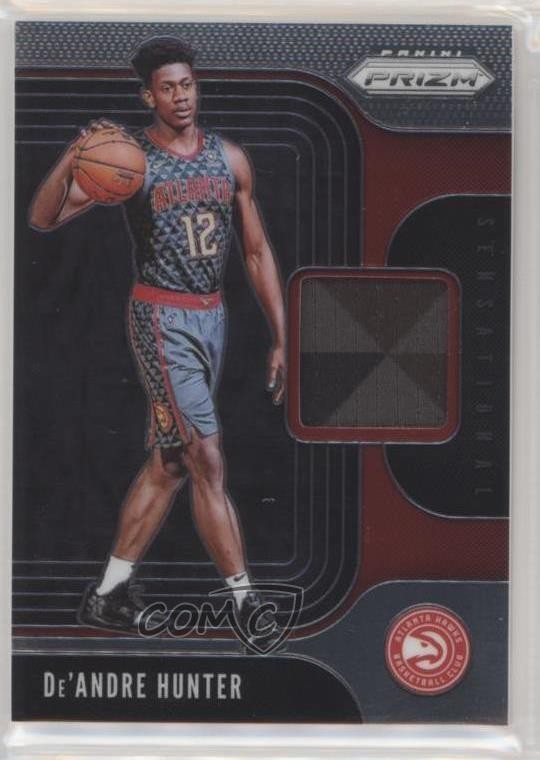 2019-20 Panini Prizm Sensational Swatches Jersey De'Andre Hunter Rookie RC 3j7