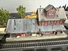 Diorama HO/1:87 Gebäude Pola Güterbahnhof m...