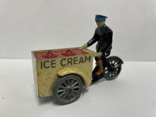 Morestone 1930’s Diecast Ice Cream Vendor Tricycle Very Good Condition