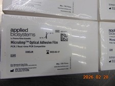 (1) NEW Applied Bio Systems MicroAmp Optical Adhesive Film 4311971 EXPIRED