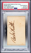 2017 Leaf Sports Icons Cut Signature Edition Cards 7