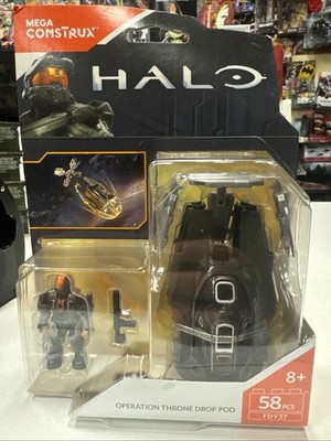 SEALED Mega Construx Halo Operation Throne Drop Pod FDY37 XBOX Figures NEW